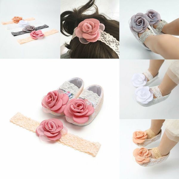 uk toddlers newborn baby girls non-slip lace flower headband summer party shoes 
uk toddlers newborn baby girls non-slip lace flower headband summer party shoes