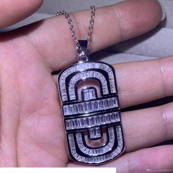 hip hop vintage handmade jewelry 925 sterling silver full princess cut white z cz diamond party women wedding pendant necklace gift
hip hop vintage handmade jewelry 925 sterling silver full princess cut white z cz diamond party women wedding pendant necklace gift