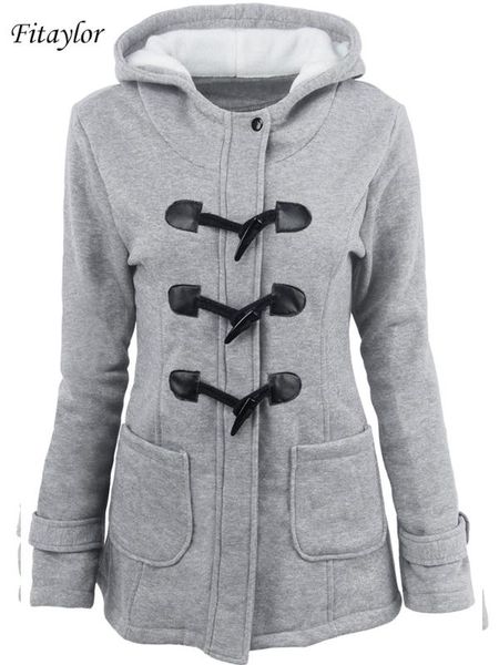 fitaylor 2020 new autumn women hooded cotton slim fit long coat casual female streetwear single breasted zipper jacket outwear, Black
fitaylor 2020 new autumn women hooded cotton slim fit long coat casual female streetwear single breasted zipper jacket outwear, Black