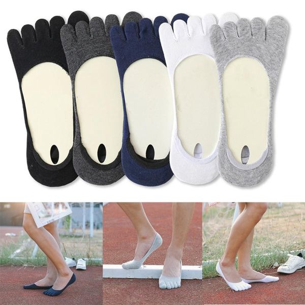 men's socks men no show five fingers non slip ultra low cut invisible cotton toe wathx0007, Black
men's socks men no show five fingers non slip ultra low cut invisible cotton toe wathx0007, Black