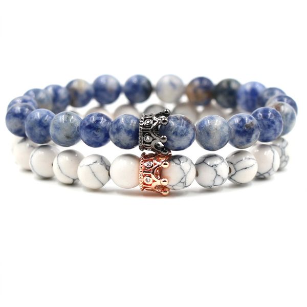 micro inset zircon crown accessories jewelry bracelet multicolor charm natural beads stone bracelet bangle gift for women men, Black
micro inset zircon crown accessories jewelry bracelet multicolor charm natural beads stone bracelet bangle gift for women men, Black