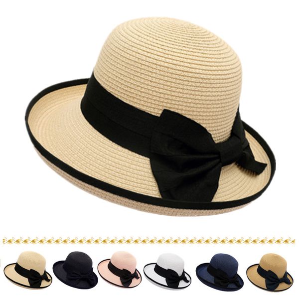 siloqin 2020 new women summer bow-kont straw sun hat all-match leisure bucket hats fashion female girl anti-uv travel beach caps, Blue;gray
siloqin 2020 new women summer bow-kont straw sun hat all-match leisure bucket hats fashion female girl anti-uv travel beach caps, Blue;gray