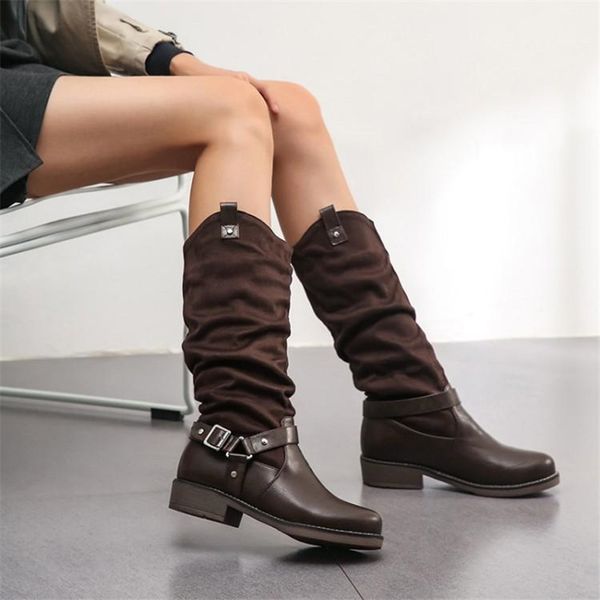 d рыцарь нового прибытие езды сапоги square med пяток платформа winter knee high boots женщина мотоцикла работа размер 34-48, Black
d рыцарь нового прибытие езды сапоги square med пяток платформа winter knee high boots женщина мотоцикла работа размер 34-48, Black