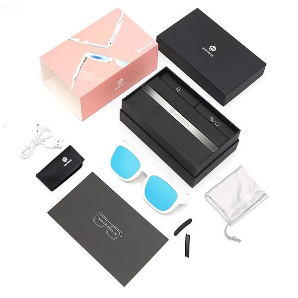 crowdfunding mutrics bluetooth music glasses surround stereo uva/uvb 99% driver sunglasses, White;black
crowdfunding mutrics bluetooth music glasses surround stereo uva/uvb 99% driver sunglasses, White;black
