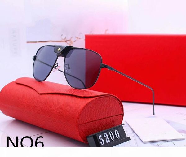 mens woman designer sunglasses luxury sunglasses designer glass adumbral glasses uv400 model 5200 6 colors optional with box, White;black
mens woman designer sunglasses luxury sunglasses designer glass adumbral glasses uv400 model 5200 6 colors optional with box, White;black