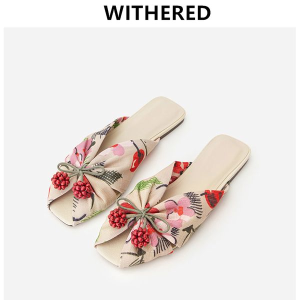 withered flat shoes ins fashion blogger england 2020 summer vintage kimono bow mules slippers women shoes woman women, Black
withered flat shoes ins fashion blogger england 2020 summer vintage kimono bow mules slippers women shoes woman women, Black