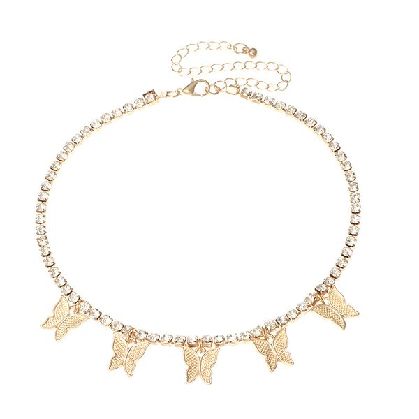 chokers alloy butterfly fashion choker necklace for women jewelry collares friends chains girl accessories aesthetics suspension xl10255, Golden;silver
chokers alloy butterfly fashion choker necklace for women jewelry collares friends chains girl accessories aesthetics suspension xl10255, Golden;silver