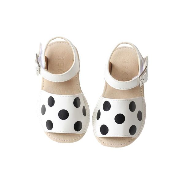 polka dots girls sandals open toe children's beach shoes summer elegant kids shoes soft children's sandals, Black;red
polka dots girls sandals open toe children's beach shoes summer elegant kids shoes soft children's sandals, Black;red