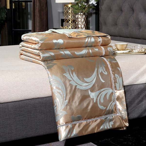 high-end new products silk quilts summer thin quilt air conditioner quilt comforter blanket suitable for children #s
high-end new products silk quilts summer thin quilt air conditioner quilt comforter blanket suitable for children #s