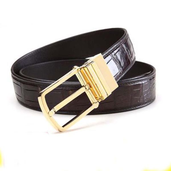 xiangdongdong crocodile leather men belt men business belts new arrival, Black;brown
xiangdongdong crocodile leather men belt men business belts new arrival, Black;brown