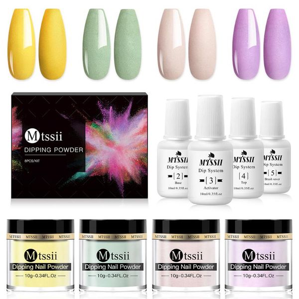 nail glitter mtssii 8pcs dipping powder set for art natural dry chrome pigment no need lamp cured shiny, Silver;gold
nail glitter mtssii 8pcs dipping powder set for art natural dry chrome pigment no need lamp cured shiny, Silver;gold