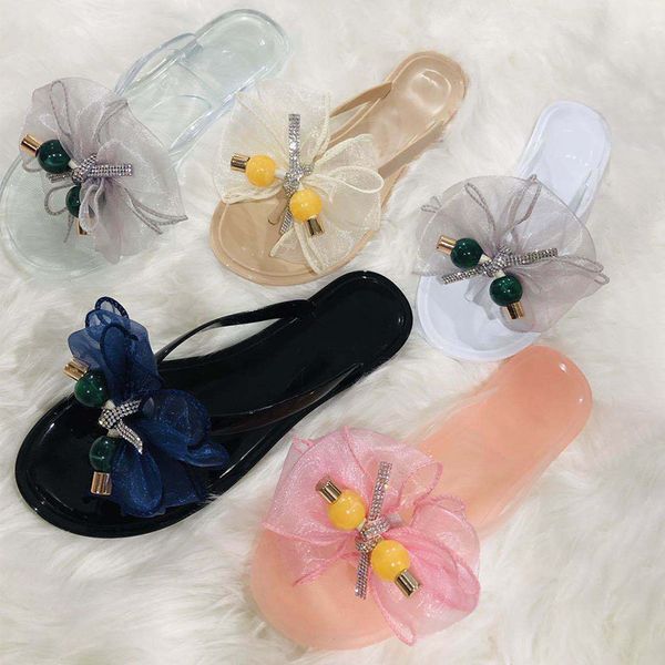women slippers bow-knot beach pvc slides outdoor indoor bathroom non slip shoes elegant comfortable sunmer 2020 female sandals, Black
women slippers bow-knot beach pvc slides outdoor indoor bathroom non slip shoes elegant comfortable sunmer 2020 female sandals, Black