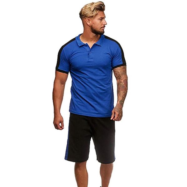 ostrich men's set short fashion casual summer short sets gym tracksuit male boys sport style suit sets turn collar workwear, Gray
ostrich men's set short fashion casual summer short sets gym tracksuit male boys sport style suit sets turn collar workwear, Gray