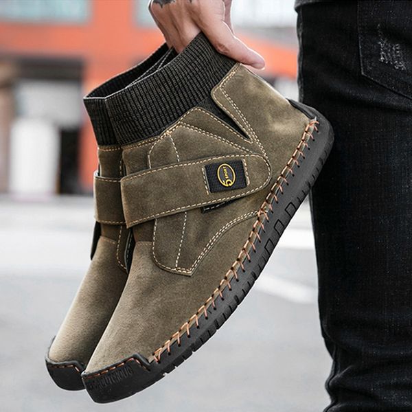 boots merkmak 2021 men shoes non-slip wearable large size casual plus retro trend men's fashion comfortable, Black
boots merkmak 2021 men shoes non-slip wearable large size casual plus retro trend men's fashion comfortable, Black
