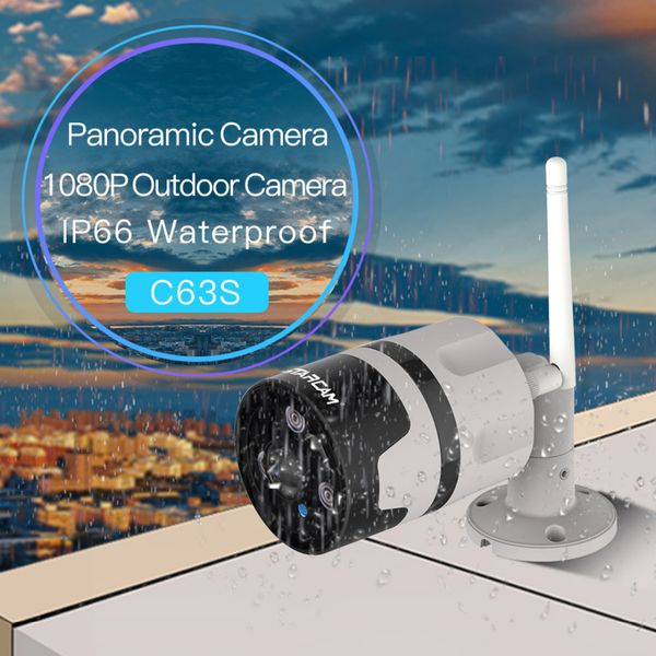 vstarcam 1080p ip camera outdoor wifi camera ip66 waterproof motion detection night vision panoramic bullet camera c63s
vstarcam 1080p ip camera outdoor wifi camera ip66 waterproof motion detection night vision panoramic bullet camera c63s