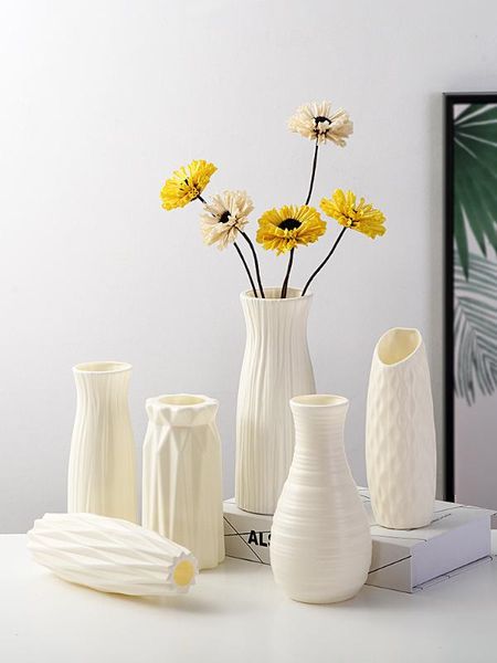 plastic flower vase decoration home white vases imitation ceramic vase flower pot decoration nordic style basket without
plastic flower vase decoration home white vases imitation ceramic vase flower pot decoration nordic style basket without