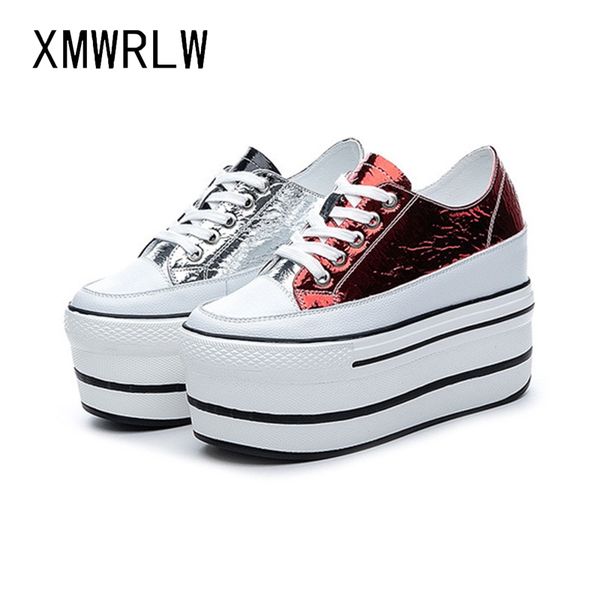 xmwrlw women's flat platform shoes 2020 autumn split leather casual women shoes thick sole sneakers for women platform shoe, Black
xmwrlw women's flat platform shoes 2020 autumn split leather casual women shoes thick sole sneakers for women platform shoe, Black