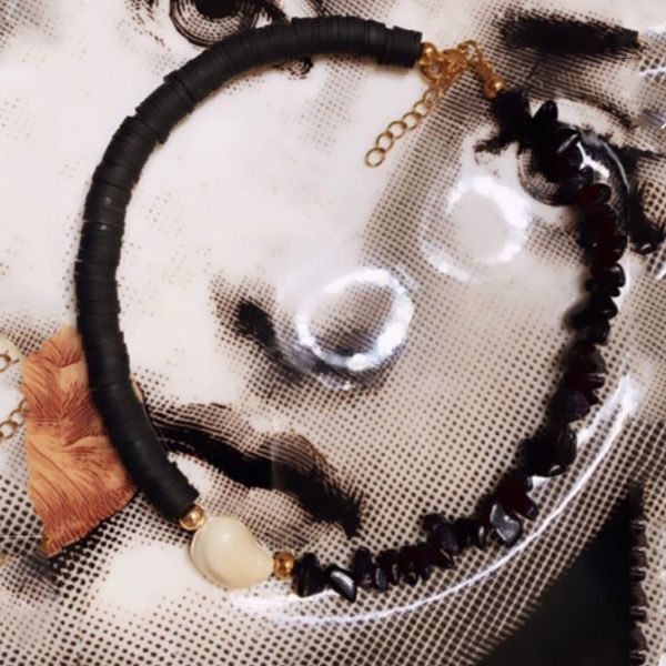 feminine charm pearl necklace natural stone silicone stitching design 2020 fashion trend neck jewelry travel vacation bohemian, Golden;silver
feminine charm pearl necklace natural stone silicone stitching design 2020 fashion trend neck jewelry travel vacation bohemian, Golden;silver
