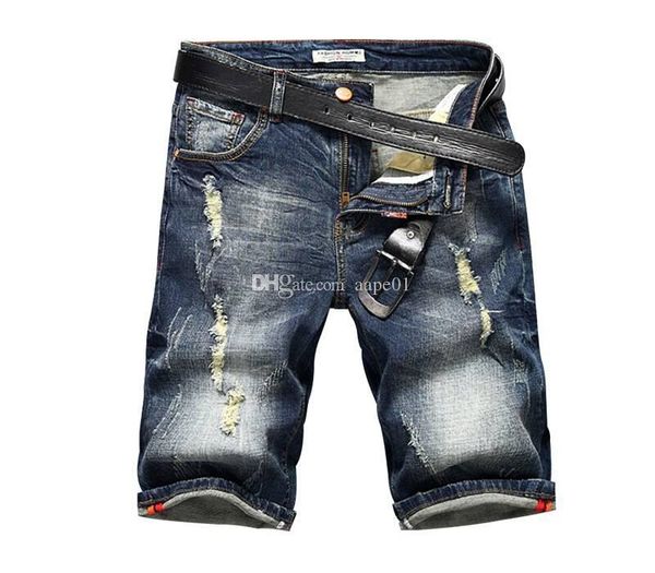 2019 new mens jeans stylist zipper ripped hole stretch denim shorts mens casual fashion popular denim shorts, Blue
2019 new mens jeans stylist zipper ripped hole stretch denim shorts mens casual fashion popular denim shorts, Blue