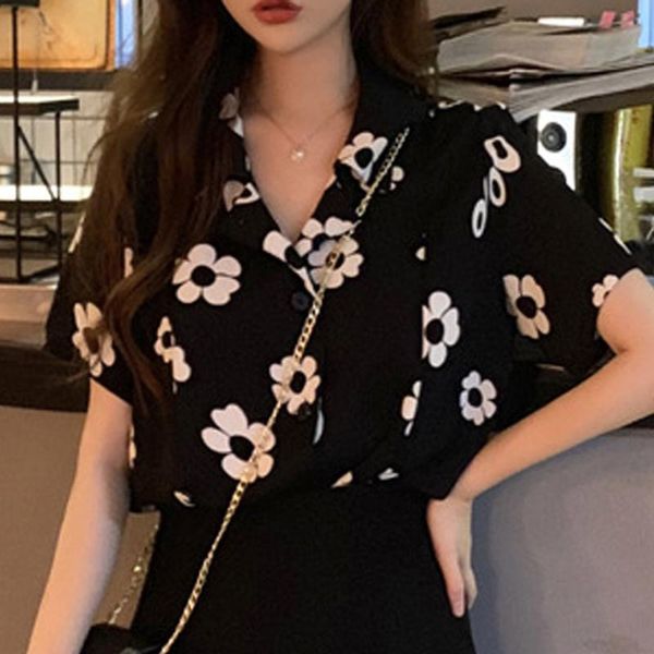 2020 summer blouse shirt female printed cotton face printing short sleeve turn-down button shirts women ladies clothing jg3, White
2020 summer blouse shirt female printed cotton face printing short sleeve turn-down button shirts women ladies clothing jg3, White