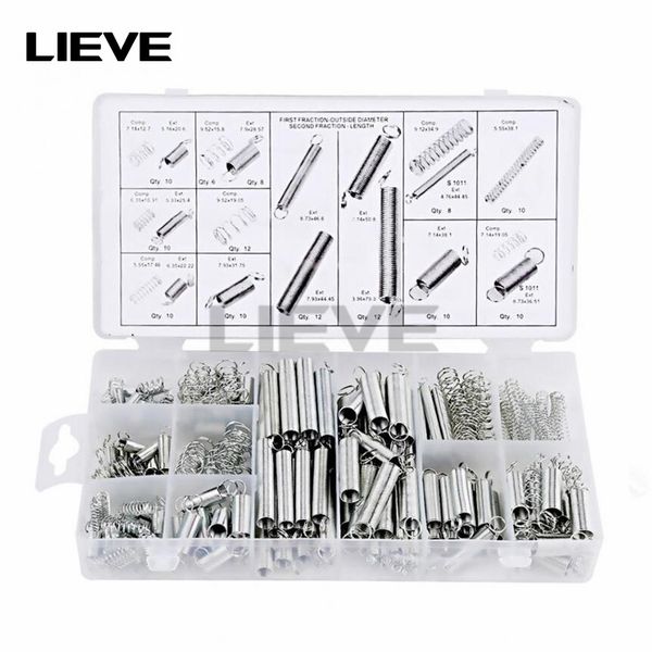 200pcs with storage box accessories extension and compression coil portable hardware tool spring set metal steel assorted
200pcs with storage box accessories extension and compression coil portable hardware tool spring set metal steel assorted