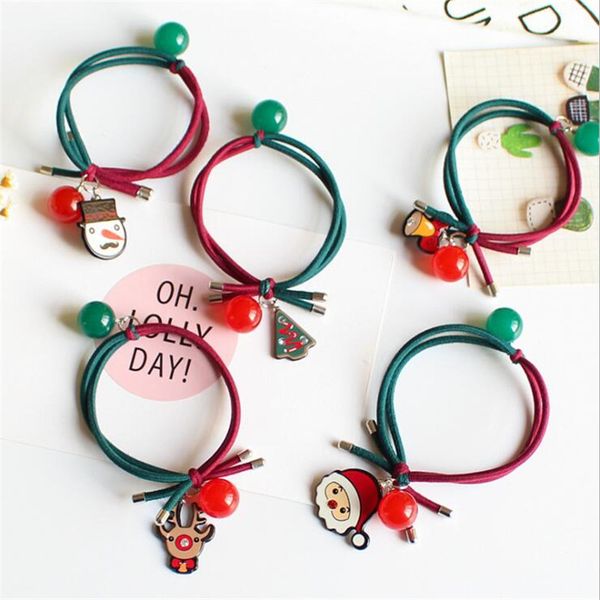 xmas elastic hair bands kawaii headdress bell christmas gift reindeer rubber band santa claus double hoop girls hair accessories, Slivery;white
xmas elastic hair bands kawaii headdress bell christmas gift reindeer rubber band santa claus double hoop girls hair accessories, Slivery;white