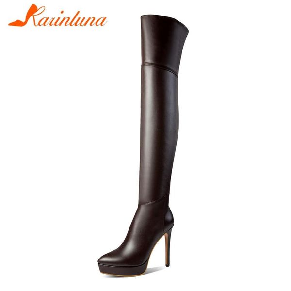 boots karin ladies 2021 high heels platform pointed toe thigh women slim over the knee shoes woman, Black
boots karin ladies 2021 high heels platform pointed toe thigh women slim over the knee shoes woman, Black