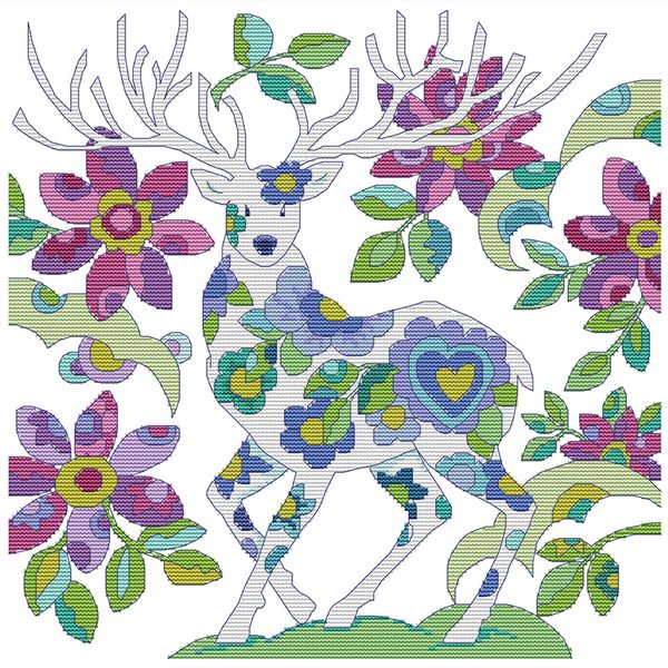 factory wholesale items cross stitch needlepoint kits embroidery for beginners with deer pattern embroidery wall art gift
factory wholesale items cross stitch needlepoint kits embroidery for beginners with deer pattern embroidery wall art gift