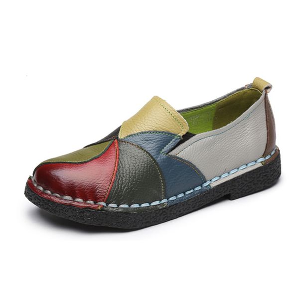 non-slip handmade original shoes color matching 2020 autumn casual flat shoes soft bottom comfortable large size women's, Black
non-slip handmade original shoes color matching 2020 autumn casual flat shoes soft bottom comfortable large size women's, Black
