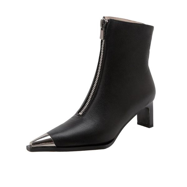 mkkhou fashion nude boots 2020 autumn/winter sheepskin style pointed front zipper 5.5cm high heel thigh-high boots size 33-40, Black
mkkhou fashion nude boots 2020 autumn/winter sheepskin style pointed front zipper 5.5cm high heel thigh-high boots size 33-40, Black