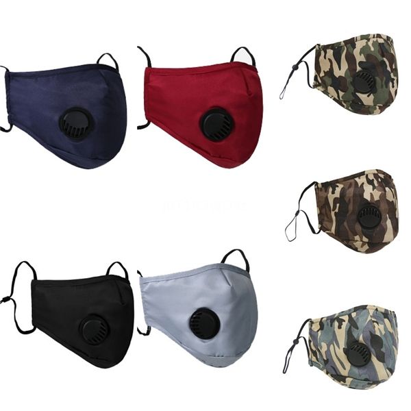 cycling mouth in stock outdoor er face mask pm2.5 mask dustproof anti-l washable reusable ice silk cotton masks#aq537