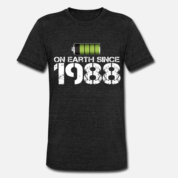 on earth since 1988 t shirt men customized short sleeve s-3xl original loose new style summer style leisure shirt, White;black
on earth since 1988 t shirt men customized short sleeve s-3xl original loose new style summer style leisure shirt, White;black