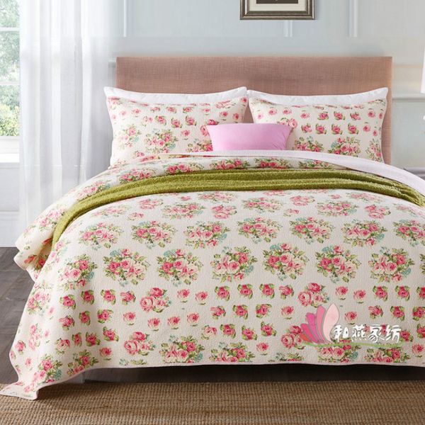 pujiang factory direct cotton density quilting washing bed cover foreign trade bedding three-piece american hang feng bei
pujiang factory direct cotton density quilting washing bed cover foreign trade bedding three-piece american hang feng bei