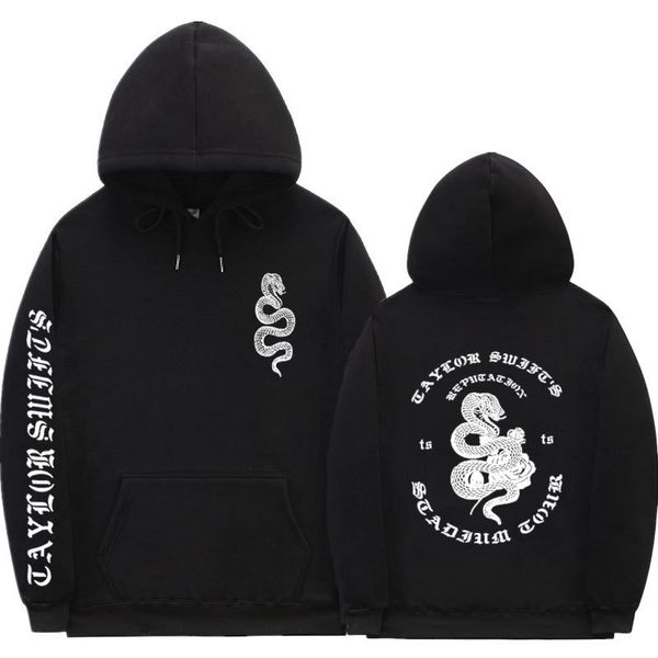 europe and america fashion singer taylor swift celebrity style clothes hoodie snake element plus hoodies coat sweatshirts, Black
europe and america fashion singer taylor swift celebrity style clothes hoodie snake element plus hoodies coat sweatshirts, Black