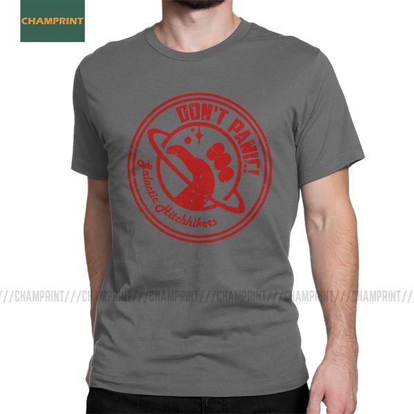 don't panic hitchhiker's guide to the galaxy t shirts men cotton t-shirts science fiction forty two tee shirt short sleeve
don't panic hitchhiker's guide to the galaxy t shirts men cotton t-shirts science fiction forty two tee shirt short sleeve