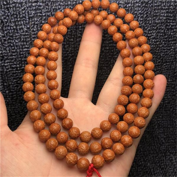 beaded, strands wholesale 10mm natural dragon scale rudraksha 5-petal grinding toothless beads men and women's 108 bracelet meditation, Black
beaded, strands wholesale 10mm natural dragon scale rudraksha 5-petal grinding toothless beads men and women's 108 bracelet meditation, Black