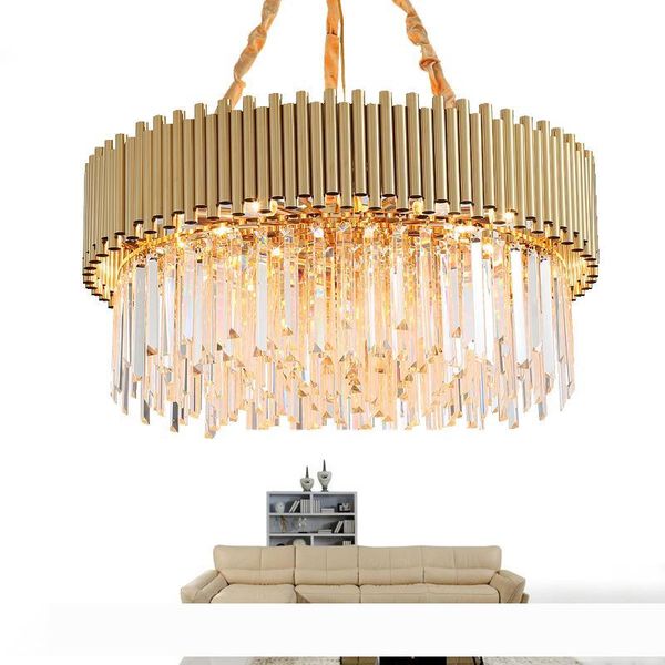 Modern led crystal chandelier for living room bedroom kitchen chandeliers gold round chain light fixtures
Modern led crystal chandelier for living room bedroom kitchen chandeliers gold round chain light fixtures