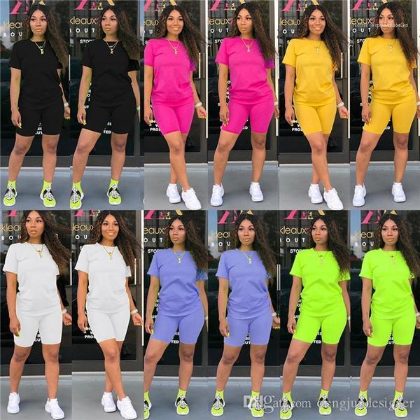 female clothing casual apparel womens summer designer solid color 2pcs pants short sleeve fashion sports style, White
female clothing casual apparel womens summer designer solid color 2pcs pants short sleeve fashion sports style, White