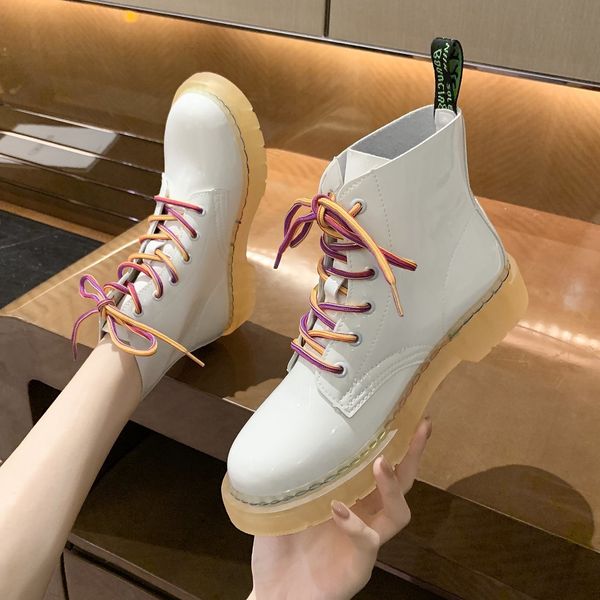 2020 new ladies boots shoes fashion mirror bright pu leather waterproof woman martin boots ankle boots, Black
2020 new ladies boots shoes fashion mirror bright pu leather waterproof woman martin boots ankle boots, Black