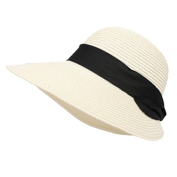 women big wide brimmed holiday straw cap vacation gifts outdoor uv protection beach foldable elegant sun hat summer sunproof, Blue;gray
women big wide brimmed holiday straw cap vacation gifts outdoor uv protection beach foldable elegant sun hat summer sunproof, Blue;gray