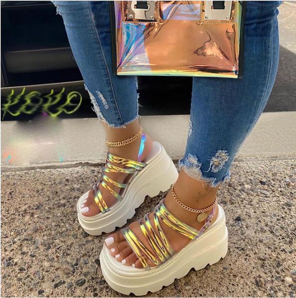 big size 35-43 ins fashion women platform sandals open toe buckle strappy brand sandals women summer shoes woman, Black
big size 35-43 ins fashion women platform sandals open toe buckle strappy brand sandals women summer shoes woman, Black