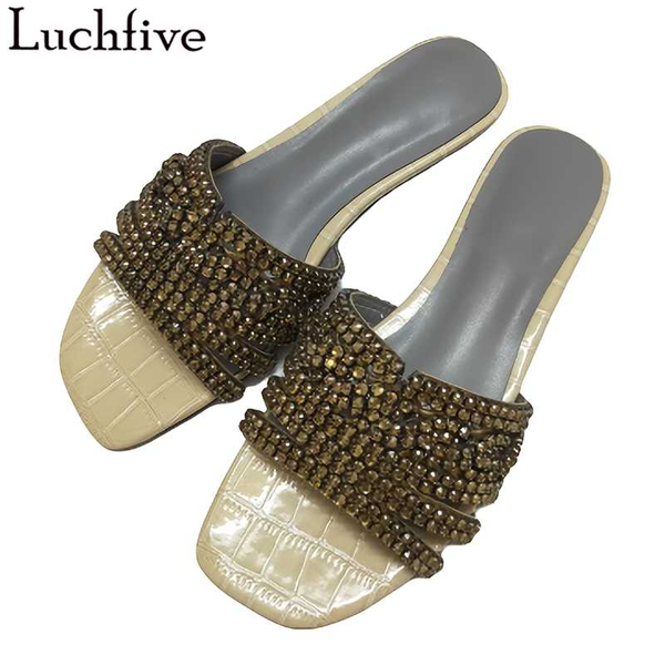 diamond open toe slippers woman runway flat shoes women summer slides ladies shoes beige yellow zapatos mujer, Black
diamond open toe slippers woman runway flat shoes women summer slides ladies shoes beige yellow zapatos mujer, Black