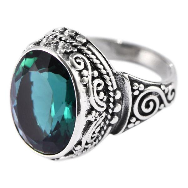 925 sterling silver rings with green crystal emerald natural stone thai silver ethnic party jewelry for women
925 sterling silver rings with green crystal emerald natural stone thai silver ethnic party jewelry for women
