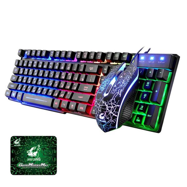 ziyou lang suitable for t5 rainbow backlit usb ergonomics game russian version illuminated keyboard mouse set game manipulator c
ziyou lang suitable for t5 rainbow backlit usb ergonomics game russian version illuminated keyboard mouse set game manipulator c