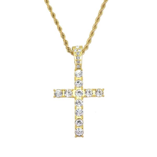 crystal rhinestone cross pendant necklace iced out bling charm hip hop jewelry gift, Silver
crystal rhinestone cross pendant necklace iced out bling charm hip hop jewelry gift, Silver