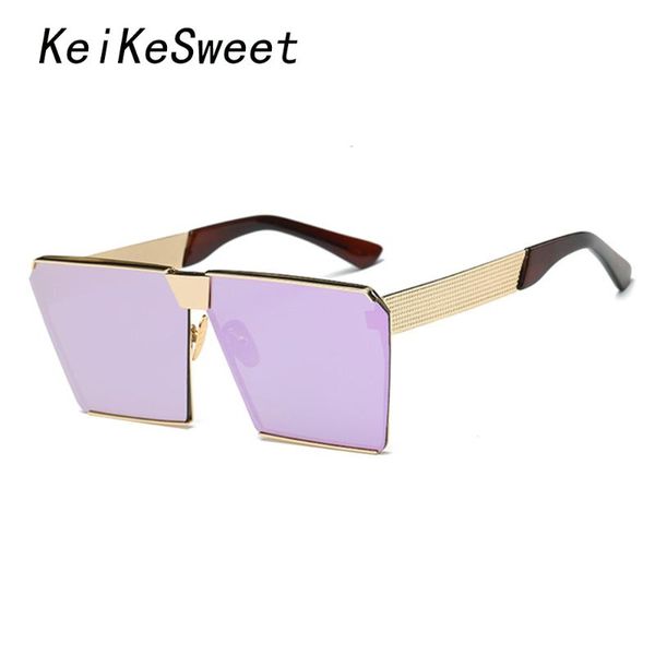 keikesweet fashion brand designer square hip hop rock rayed women sunglasses rose gold ladies oversized sun glasses k0019, White;black
keikesweet fashion brand designer square hip hop rock rayed women sunglasses rose gold ladies oversized sun glasses k0019, White;black