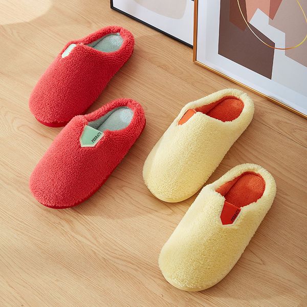 slippers 2021 winter women home indoor fashion solid color warm fur bedroom lovers couples floor shoe soft non-slip, Black
slippers 2021 winter women home indoor fashion solid color warm fur bedroom lovers couples floor shoe soft non-slip, Black