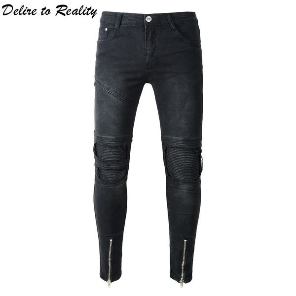men's jeans mens skinny distressed ripped motorcycle moto biker denim slim fit zipper design hip hop punk 1842, Blue
men's jeans mens skinny distressed ripped motorcycle moto biker denim slim fit zipper design hip hop punk 1842, Blue