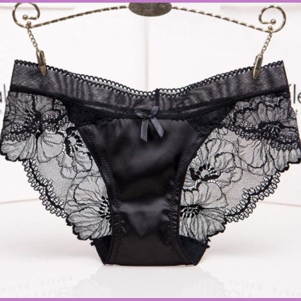 the new seamless and comfortable lace ladies underwear transparent low-waist pleated mesh hollow briefs, Black;pink
the new seamless and comfortable lace ladies underwear transparent low-waist pleated mesh hollow briefs, Black;pink