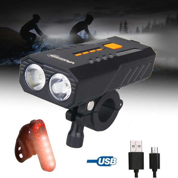 bike lights usb rechargeable headlight high/low beam fog front bicycle lamp 6 modes led light+ taillight
bike lights usb rechargeable headlight high/low beam fog front bicycle lamp 6 modes led light+ taillight